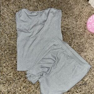 Gray Women's Sleepwear Set